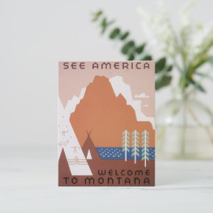 Voyez l'Amérique Bienvenue au Montana, Voyage Anci