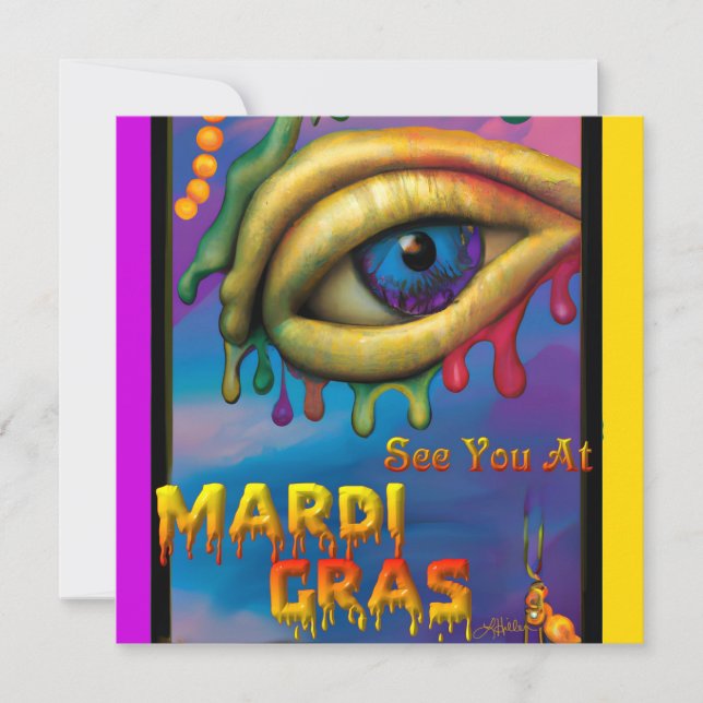 Voyez-vous à Mardi Gras Eye (Devant)