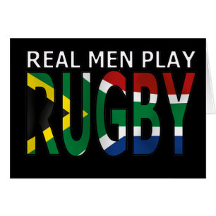 Vrai rugby Afrique du Sud de jeu d'hommes
