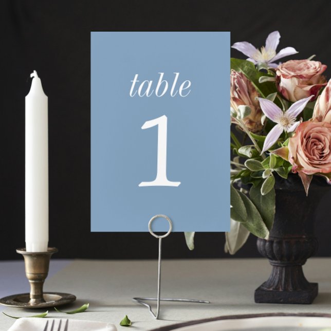 Vrai Simplicité 2 Mariage Glacier Numéro de table (Créateur téléchargé)