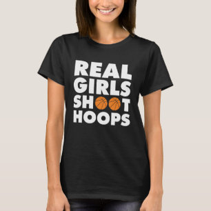 Vrai T-shirt de basket-ball de cercles de pousse