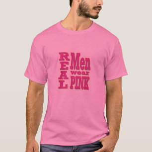 Vrai T-shirt de rose de vêtements pour hommes -