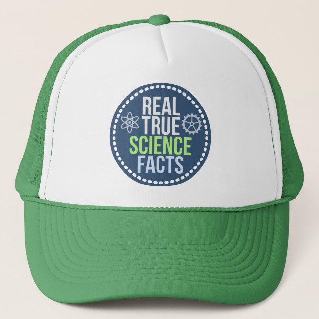 Vrai véritable casquette de faits de la Science (Devant)