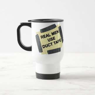 Vraie tasse de voyage de ruban adhésif