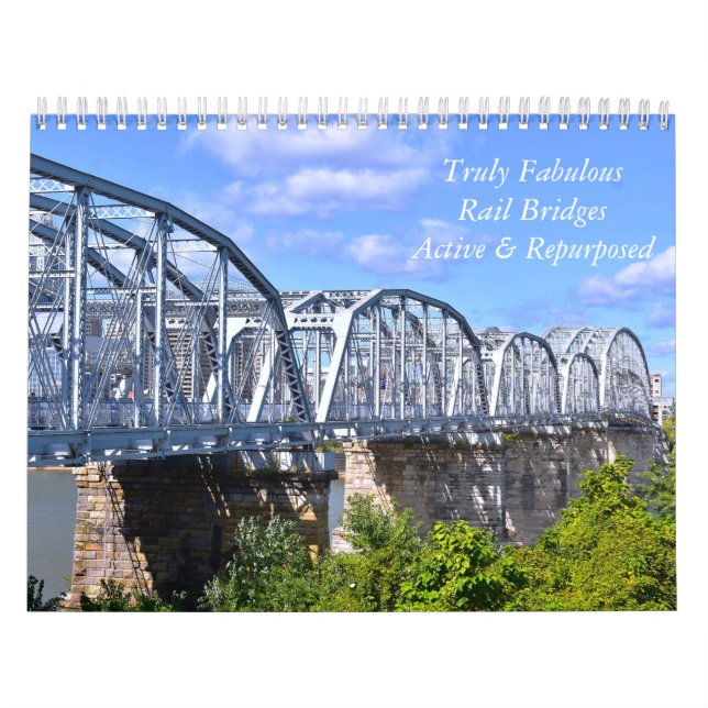 Vraiment fabuleux Bridges Rail Calendrier Mur (Protection)