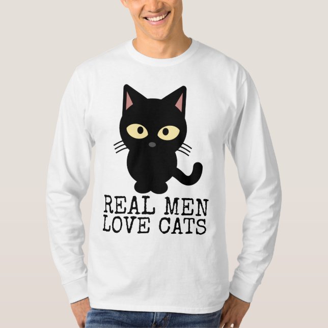 VRAIMENT HOMMES AMOUREUX CHATS t-shirts et sweatsh (Devant)