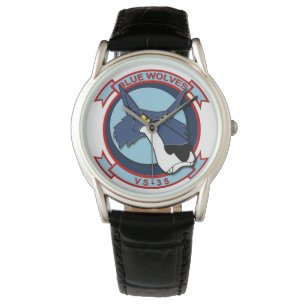 VS-35 MONTRE-BRACELET BLEUE DES LOUPS