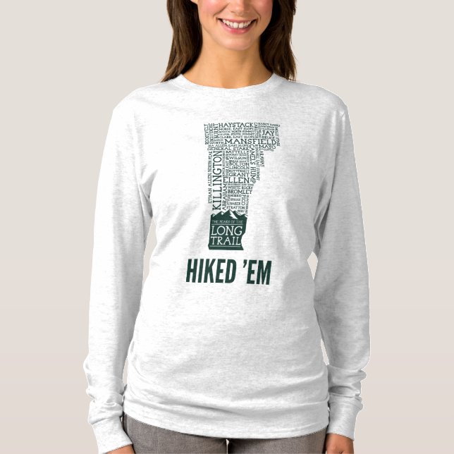 VT Long Trail Randonnée T-shirt long manches pour  (Devant)