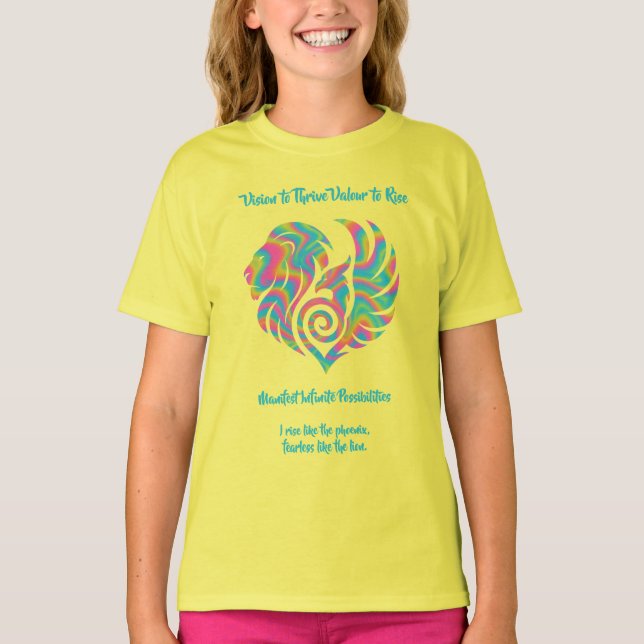 VTVR-RISEFEARLESS2-YG-T - T-Shirt (Devant)