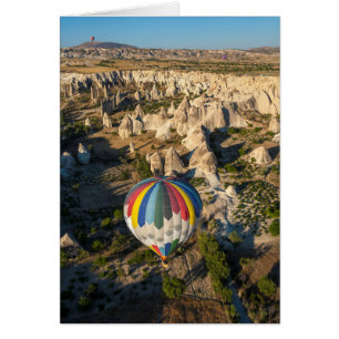Vue aérienne de ballons à air chaud, Cappadoce