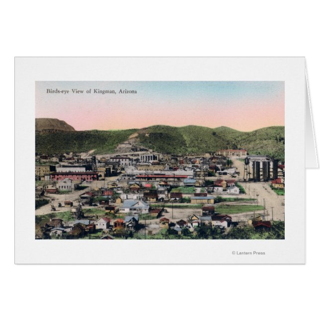 Vue aérienne de CityKingman, AZ (Devant horizontal)