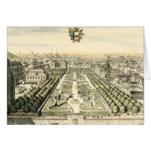 Vue aérienne de jardin formel par Éric Dahlbergh