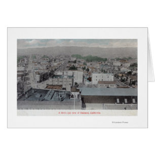 Vue aérienne de la ville # 2Oakland, CA