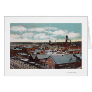 Vue aérienne de la ville, TracksNampa, ID