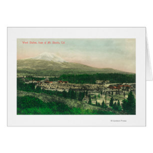 Vue aérienne de station de mauvaise herbe à la
