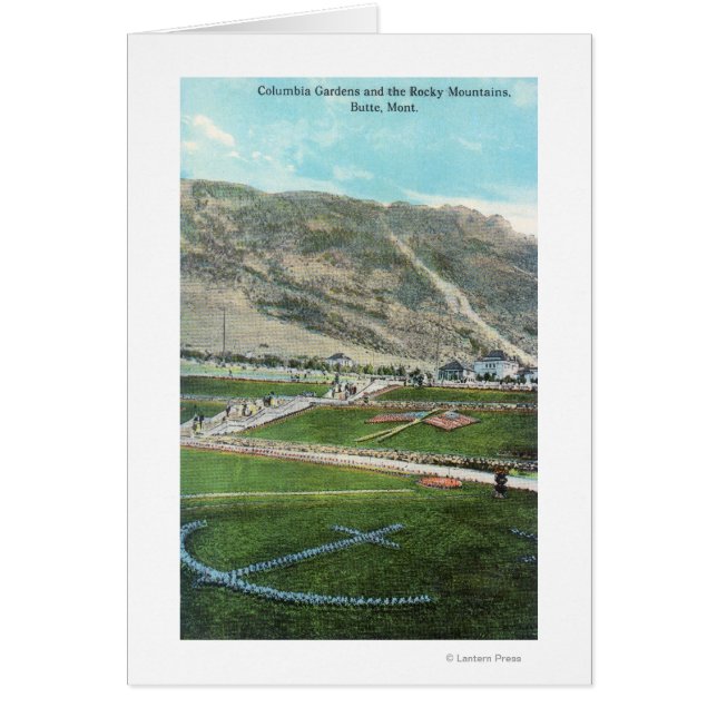 Vue aérienne du Columbia GardensButte, MT (Devant)