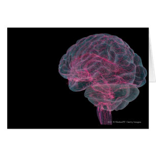 Vue arrière de l'esprit humain