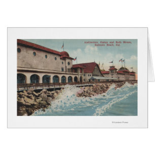 Vue d'amphithéâtre, de casino, et de Chambre de