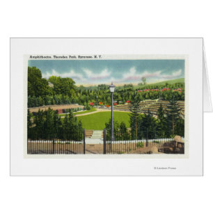 Vue d'amphithéâtre de parc de Thornden