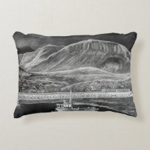 Vue de Barmouth vers Cader Idris coussin