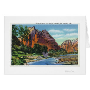 Vue de bâti majestueuse et d'atterrissage de