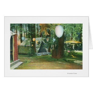 Vue de camp de Scotts, rivière de RedwoodsRussian,