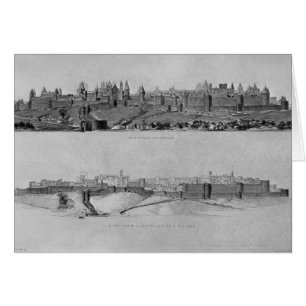 Vue de Carcassonne du côté Ouest