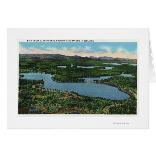 Vue de Chapel Pond Road près de Keene Valley (Devant horizontal)