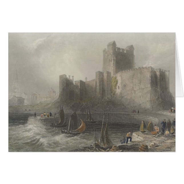 Vue de château de Carrifergus (Devant horizontal)
