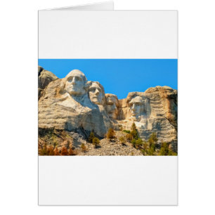 Vue de classique du mont Rushmore