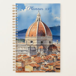 Vue de Florence   le Duomo   aquarelle   non daté