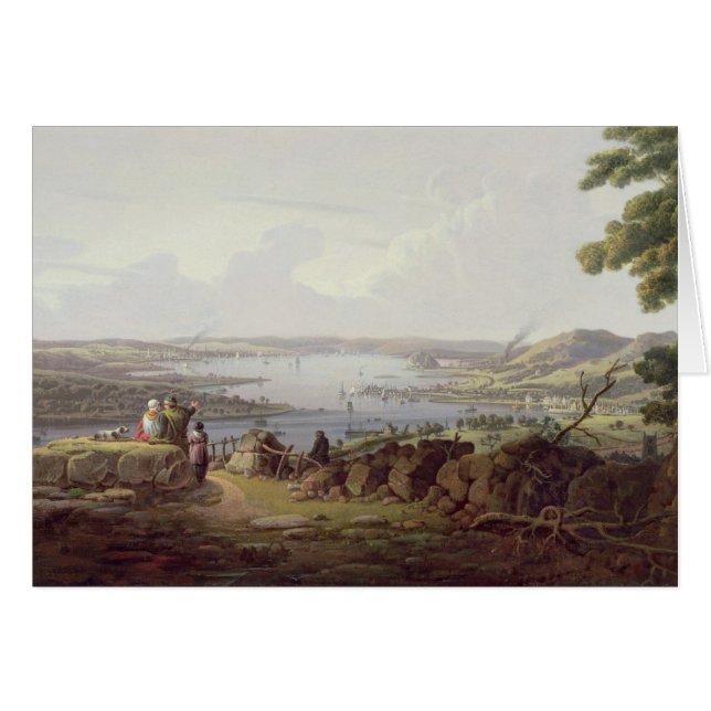 Vue de Greenock, Ecosse (Devant horizontal)