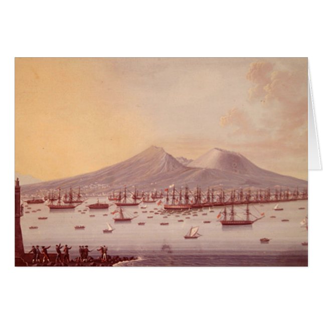 Vue de la baie de Naples, 1798 (Devant horizontal)