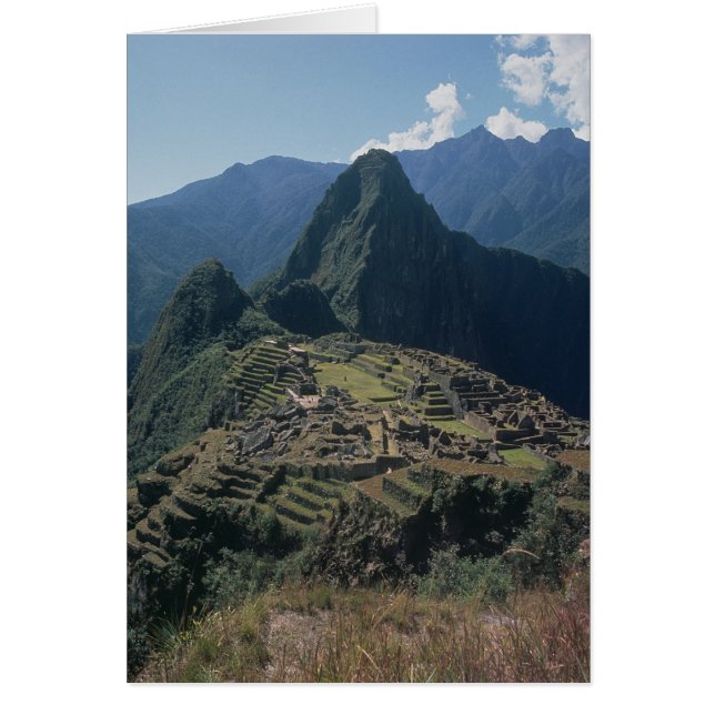 Vue de la citadelle au Machu Picchu (Devant)