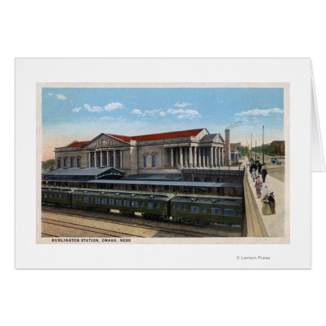 Vue de la gare de Burlington (Devant horizontal)