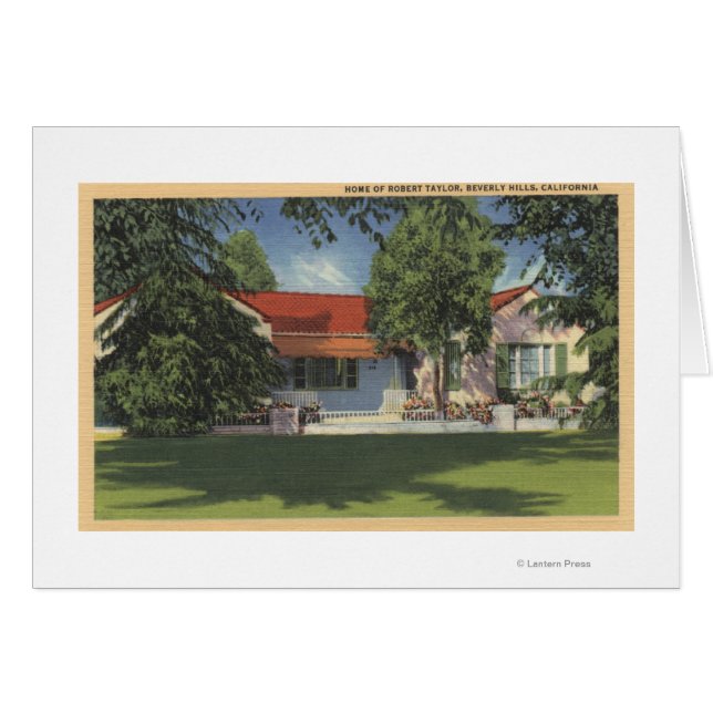 Vue de la résidence de Robert Taylor (Devant horizontal)