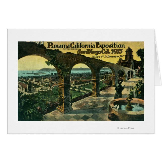 Vue de la ville à partir d'une mission, Panama-CA  (Devant horizontal)