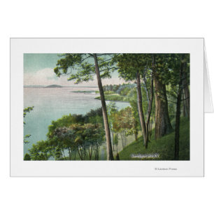 Vue de lac Saratoga # 2