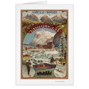 Vue de l'affiche promotionnelle de l'hôtel Ours