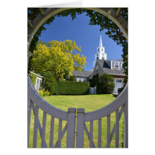 Vue de l'église congrégationnelle de Nantucket