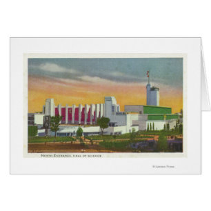 Vue de l'entrée du nord, Hall de la Science