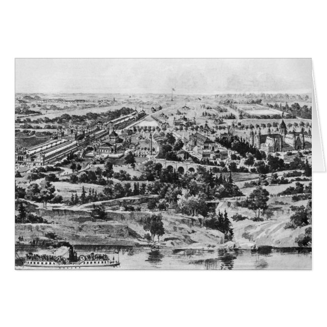 Vue de l'exposition du centenaire (Devant horizontal)