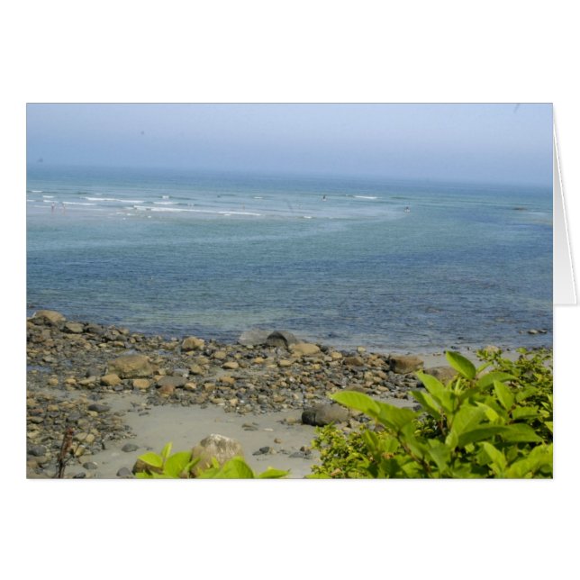 Vue de l'océan Atlantique, Ogunquit, ME (Devant Horizontal)