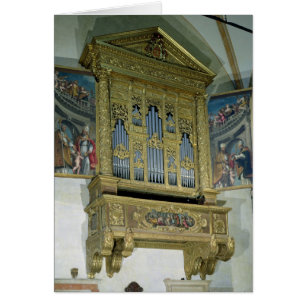 Vue de l'organe d'église, c.1590