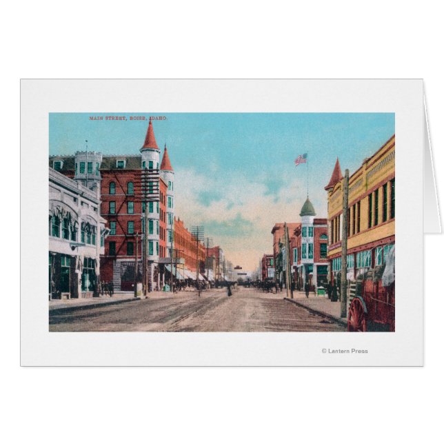 Vue de Main StreetBoise, ID (Devant horizontal)