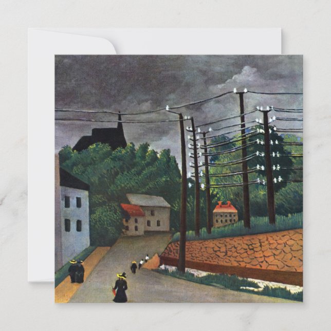 Vue de Malakoff par Henri Rousseau, Art Vintage (Devant)