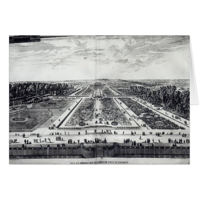 Vue de perspective du jardin (Devant horizontal)