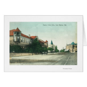 Vue de Santa Cruz AvenueLos Gatos, CA