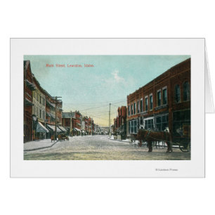 Vue de StreetLewiston principal, identification