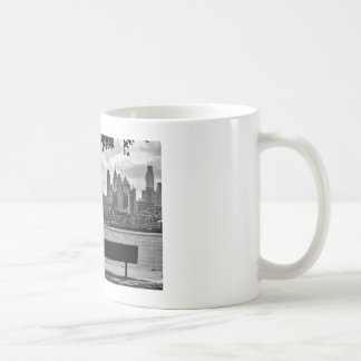 Vue de tasse de café de Philadelphie